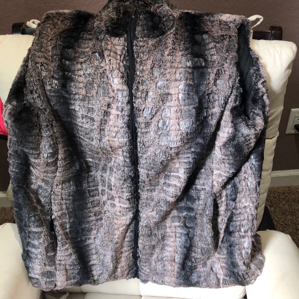 Fuzzy vest